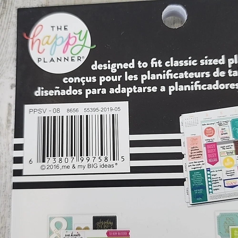 The Happy Planner Quotes 30 sticker sheets 427 stickers fits Classic Planner NEW